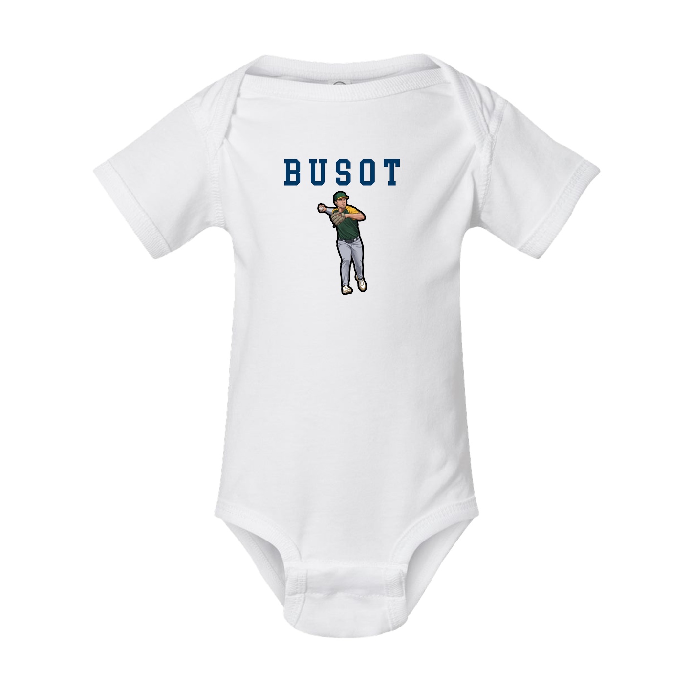 Baby Onesie — Shirsey in White
