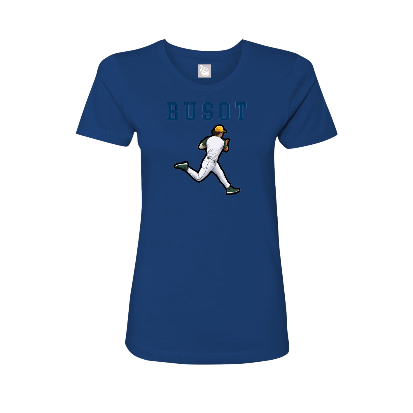 Fitted Women's Tee — Shirsey in Royal
