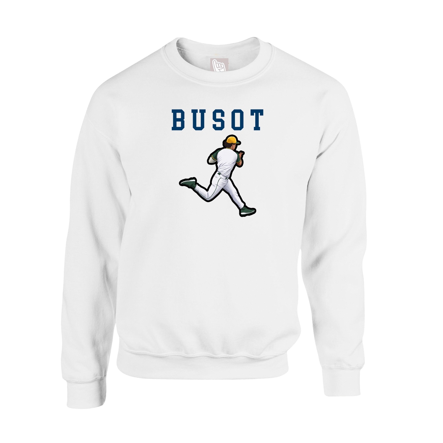 Fleece Crew — Shirsey in White
