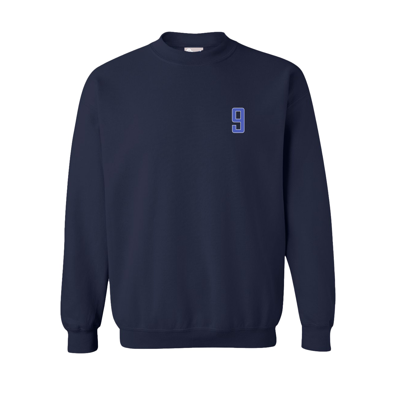 Fleece Crew — Front Shirsy in Navy