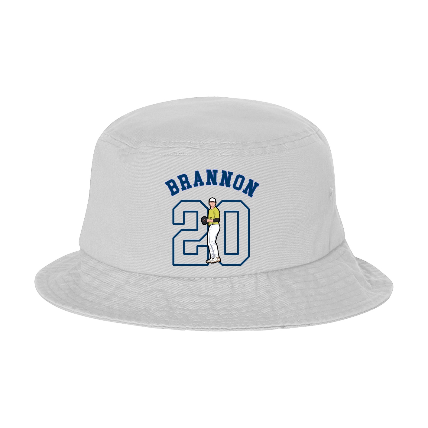 Bucket Cap — Shirsey Arch in White