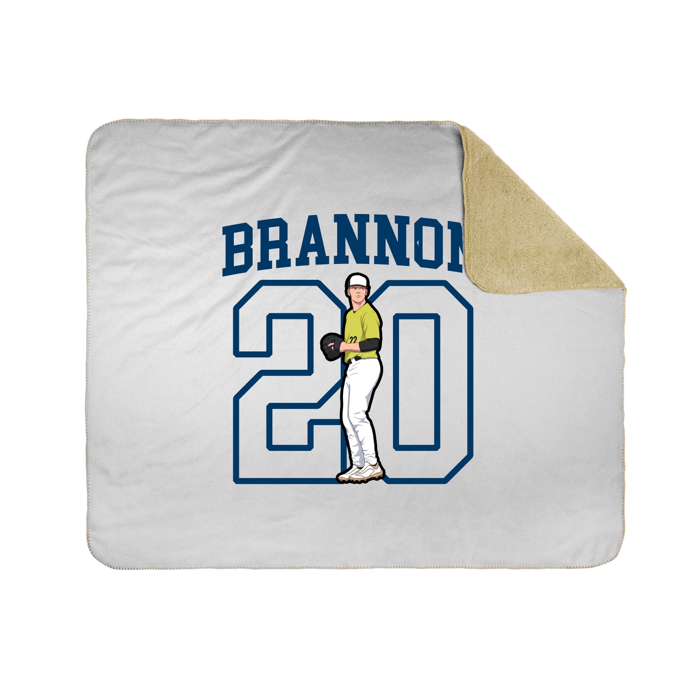 50x60 Sherpa Lined Throw Blanket