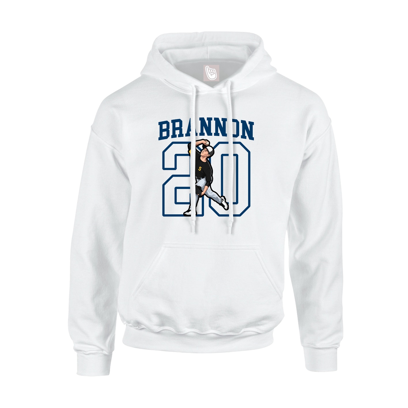 Youth Hoodie — Shirsey in White