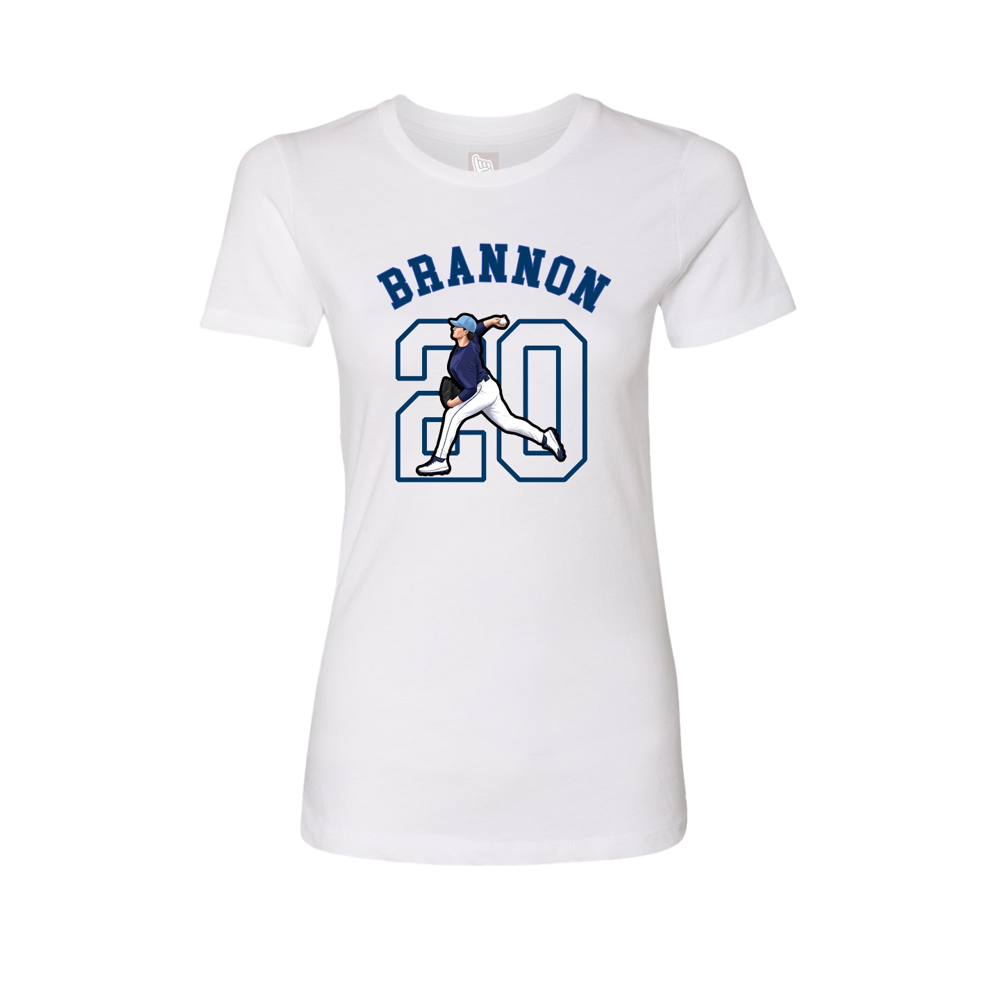 Womens Tee — Shirsey Arch in White