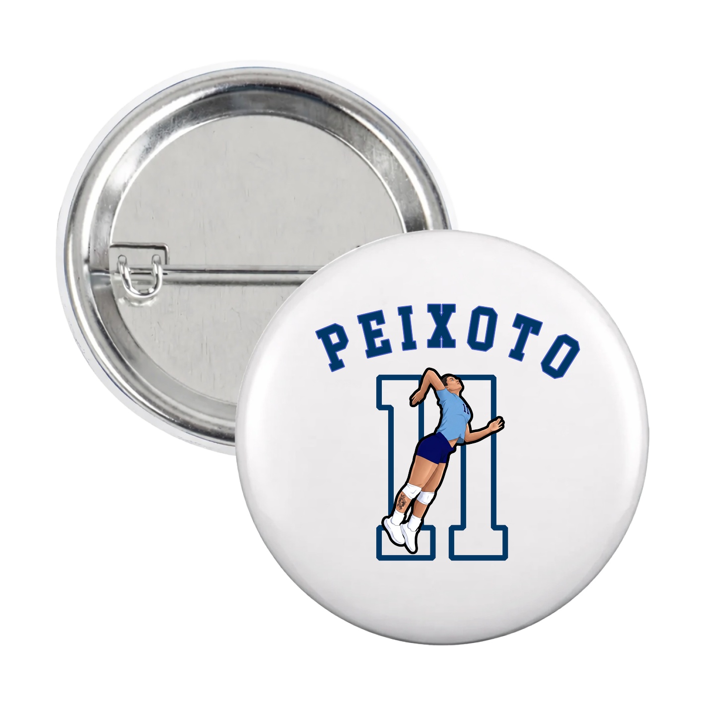 Game Day Button — Shirsey Arch in White