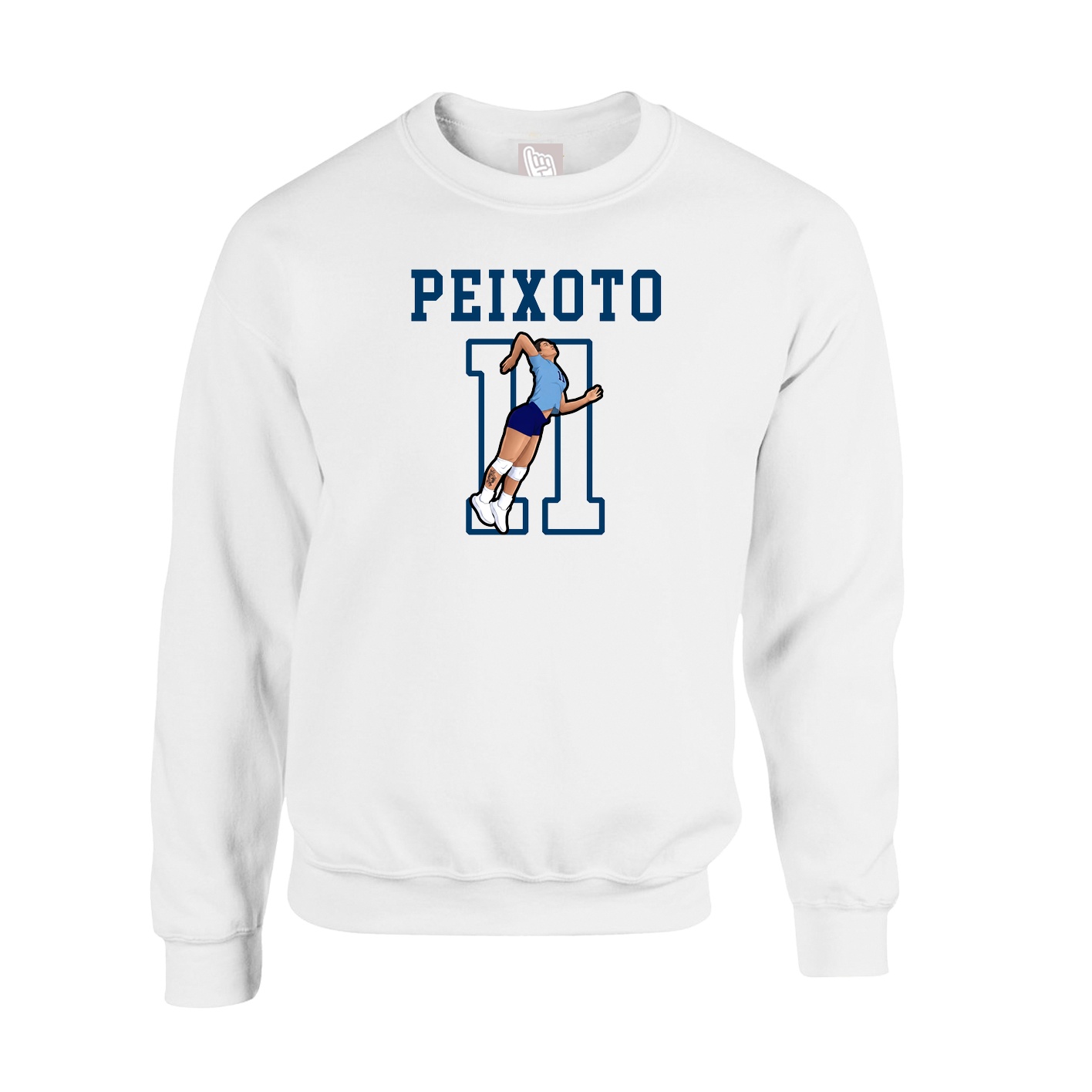 Fleece Crew — Shirsey in White