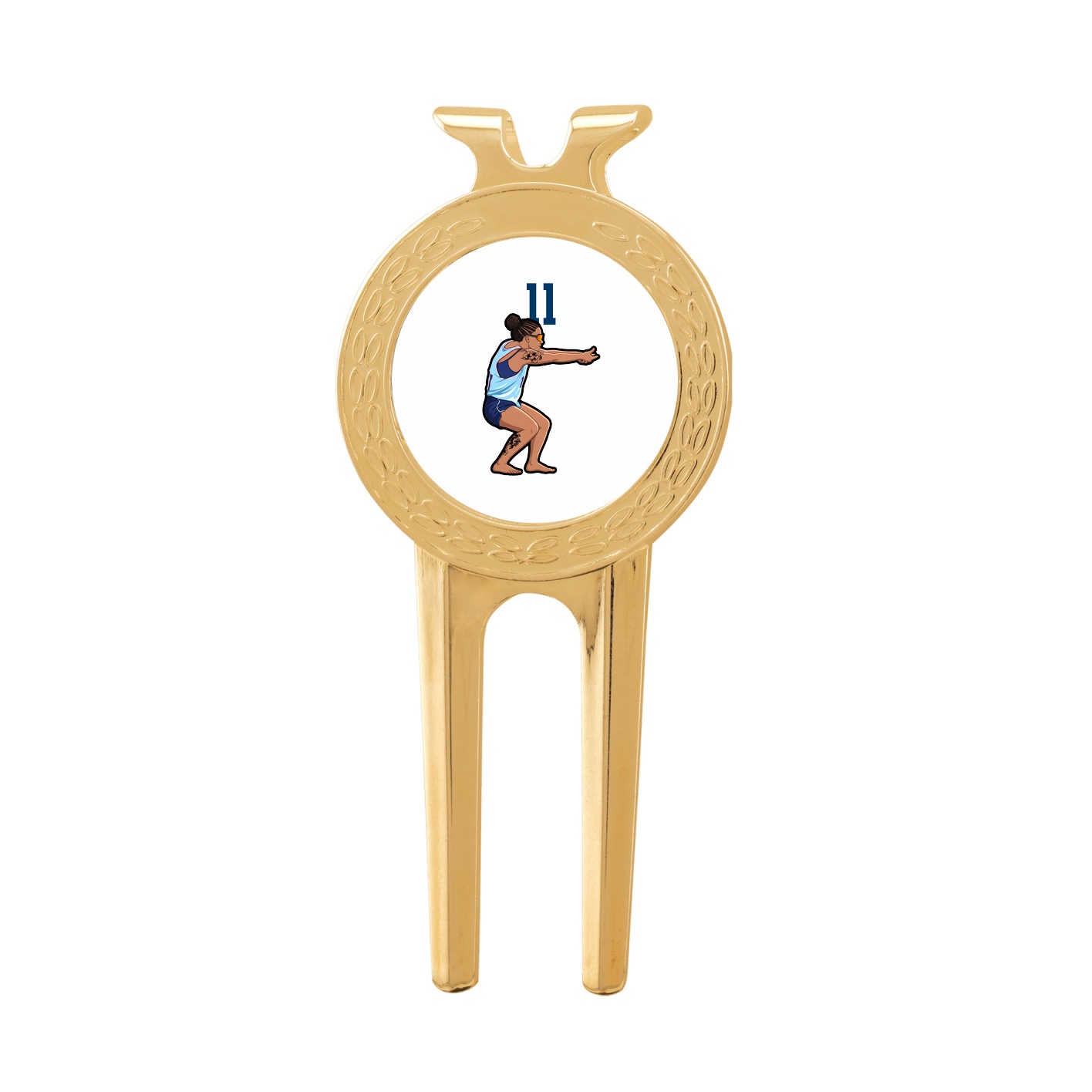 Divot Tool with Ball Marker — Number Top in Classic