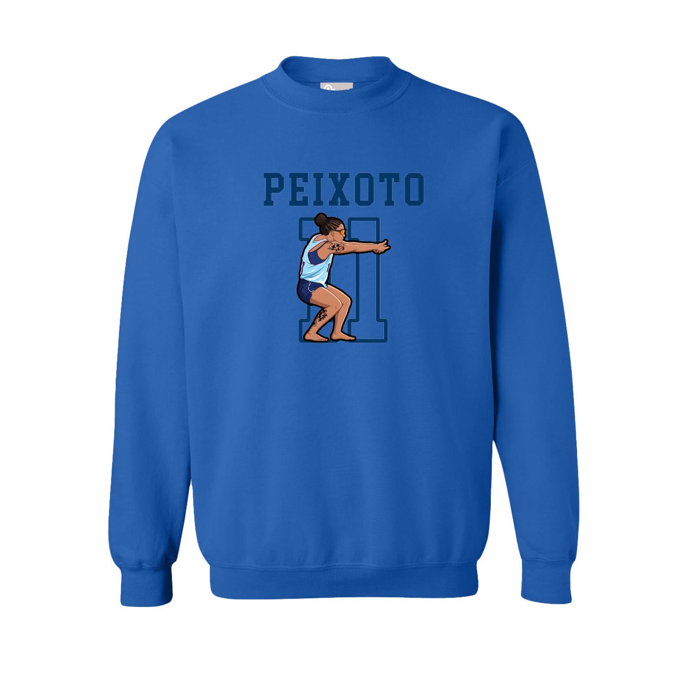 Fleece Crew — Shirsey in Royal