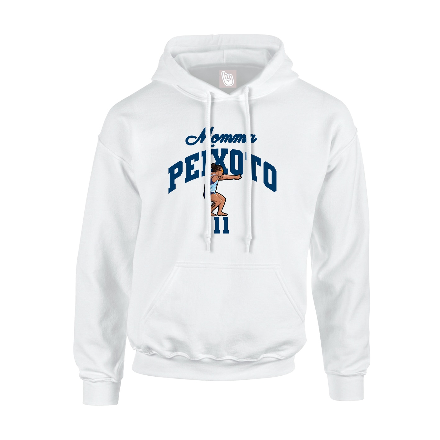 Hoodie — Mothers Day Arch in White