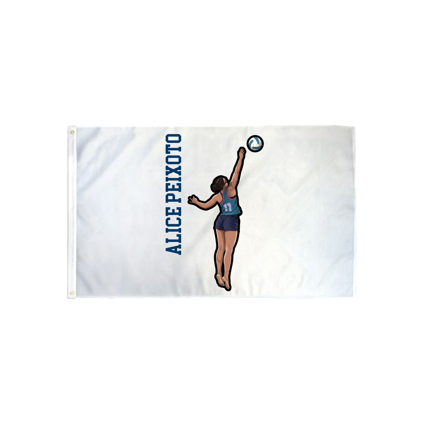 3x5 Flag — Name Vertical in Classic