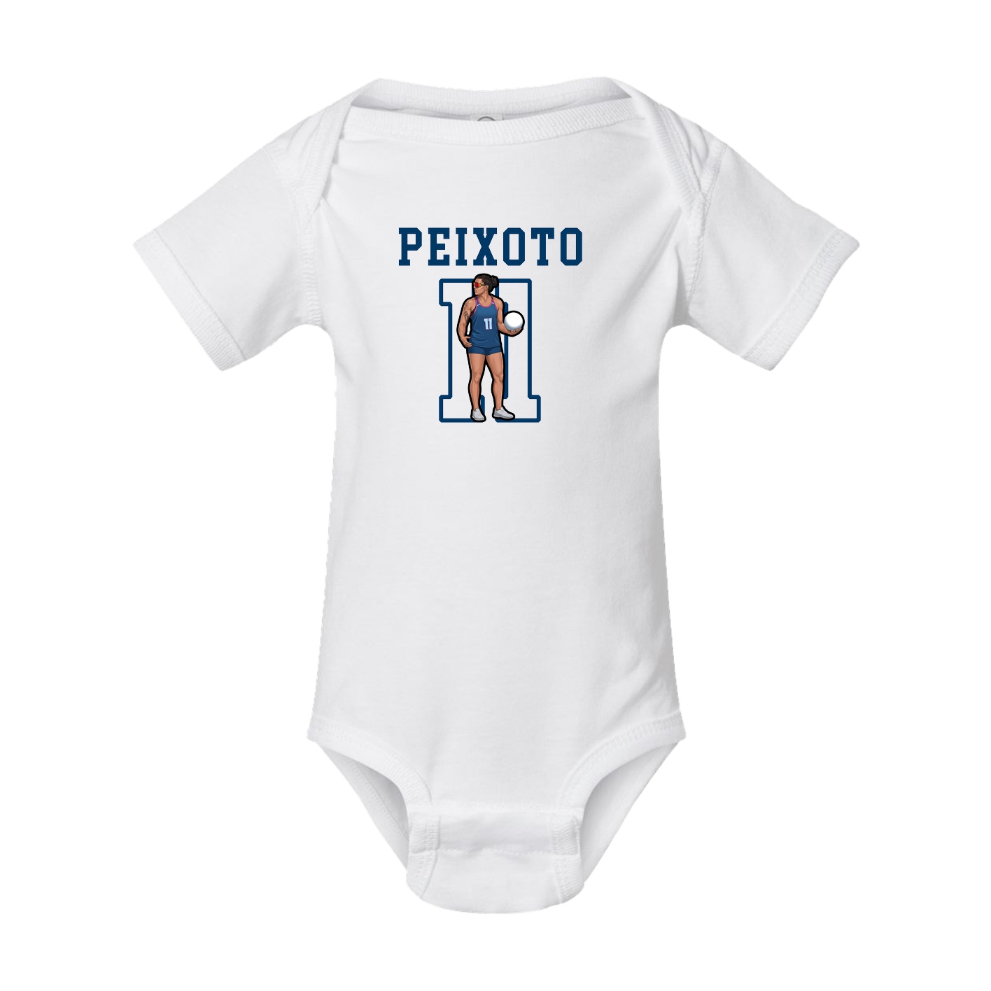 Baby Onesie — Shirsey in White