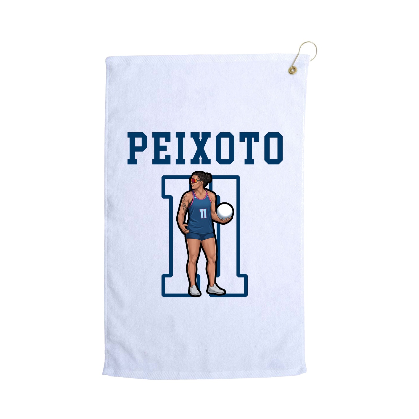 Golf Towel — Shirsey in White