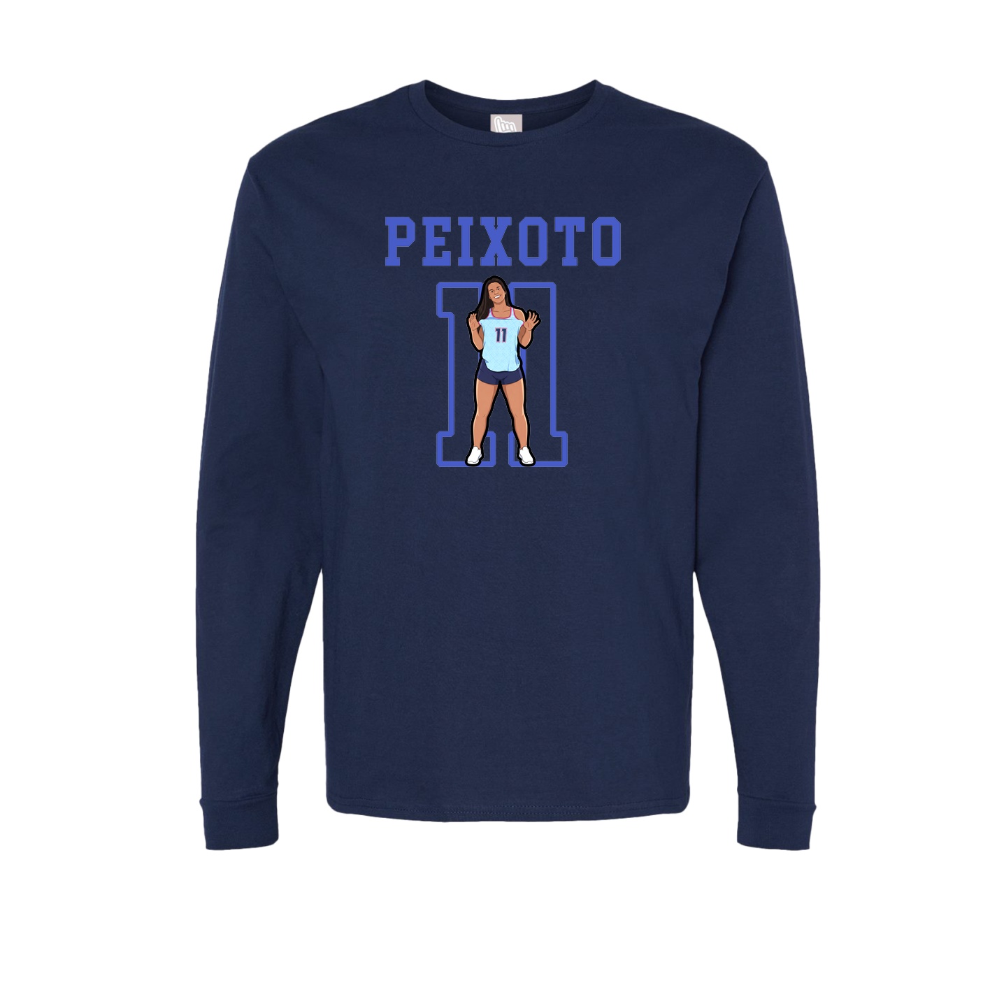 Long Sleeve Tee — Shirsey in Navy