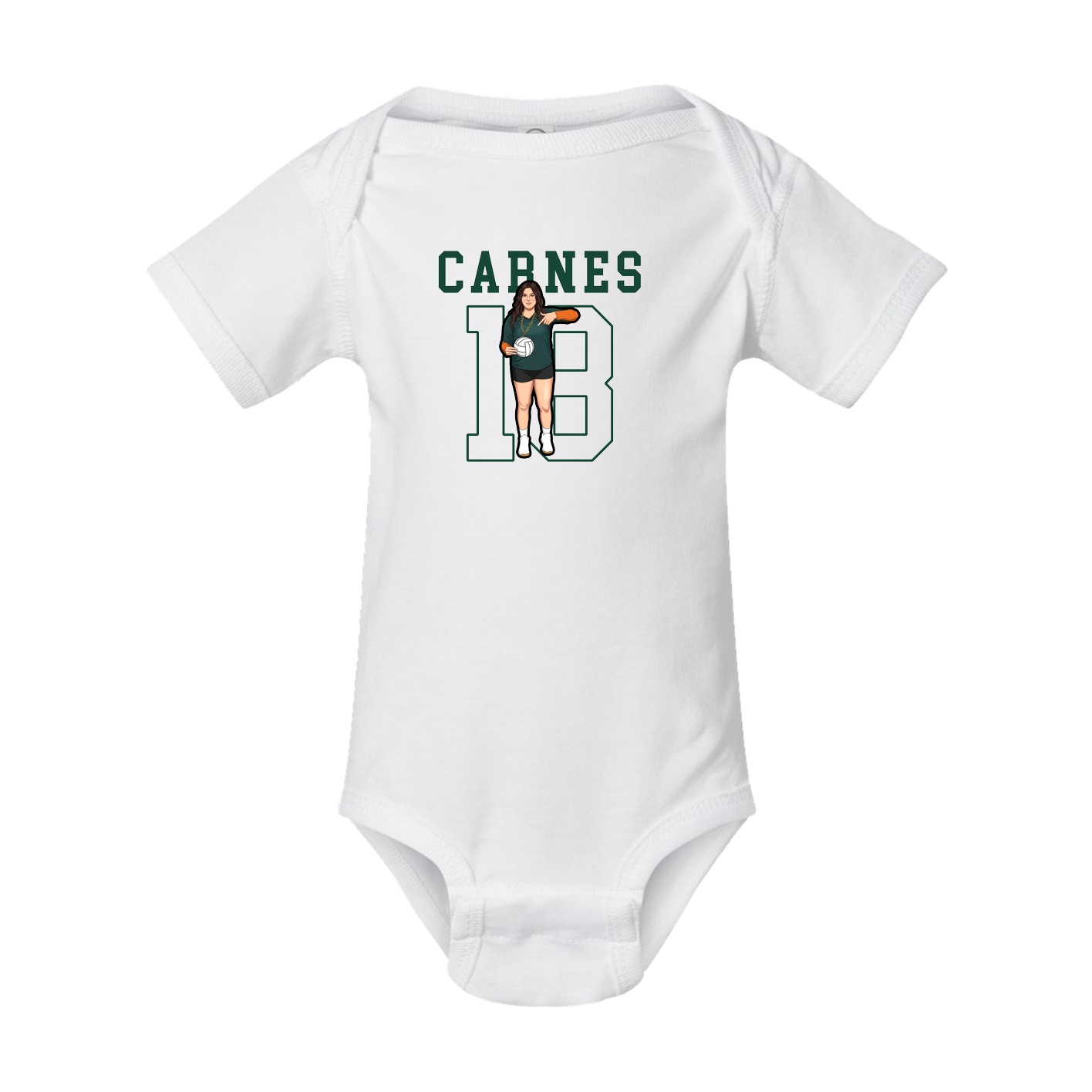 Baby Onesie — Shirsey in White