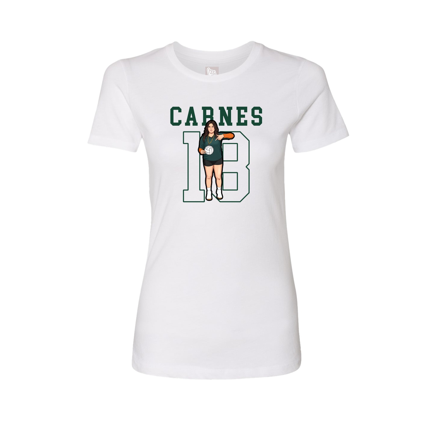 Fitted Women's Tee — Shirsey in White