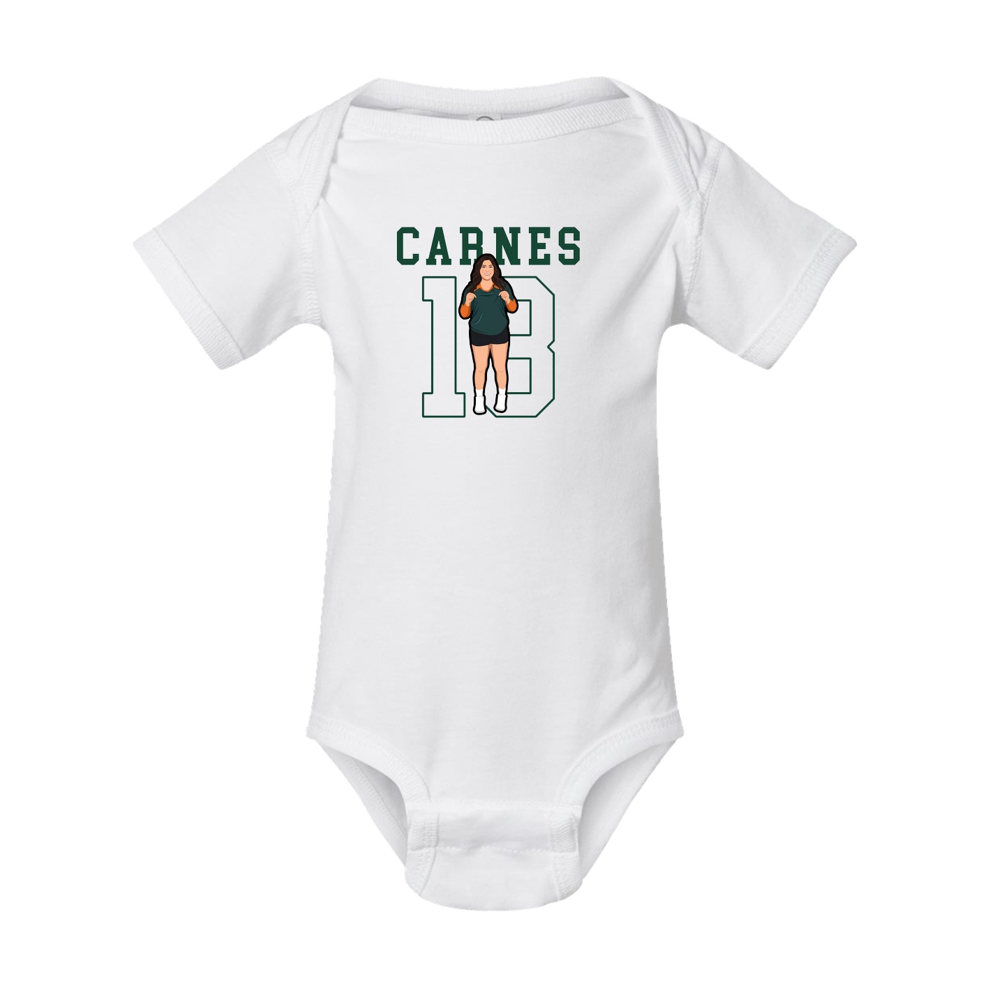 Baby Onesie — Shirsey in White