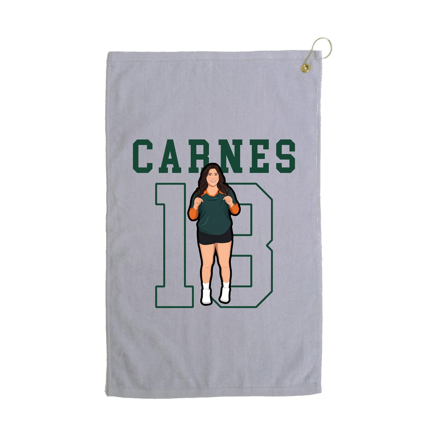 Golf Towel — Shirsey in Grey