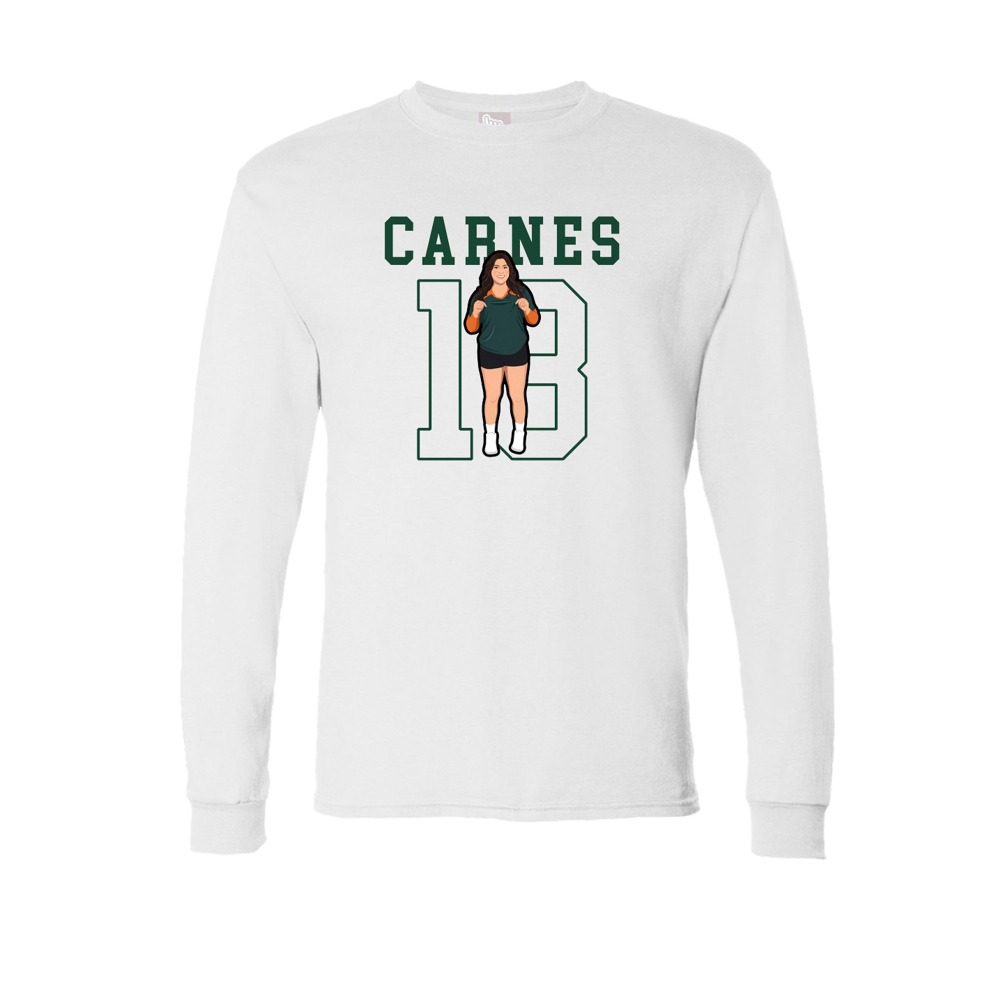 Long Sleeve Tee — Shirsey in White