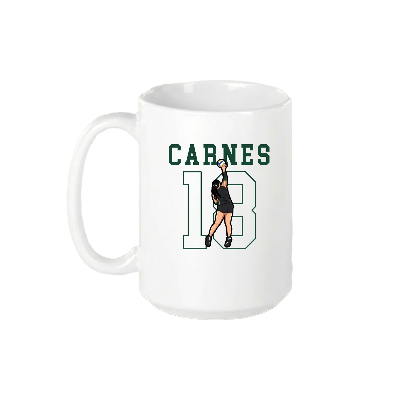 15oz Coffee Mug — Shirsey in White