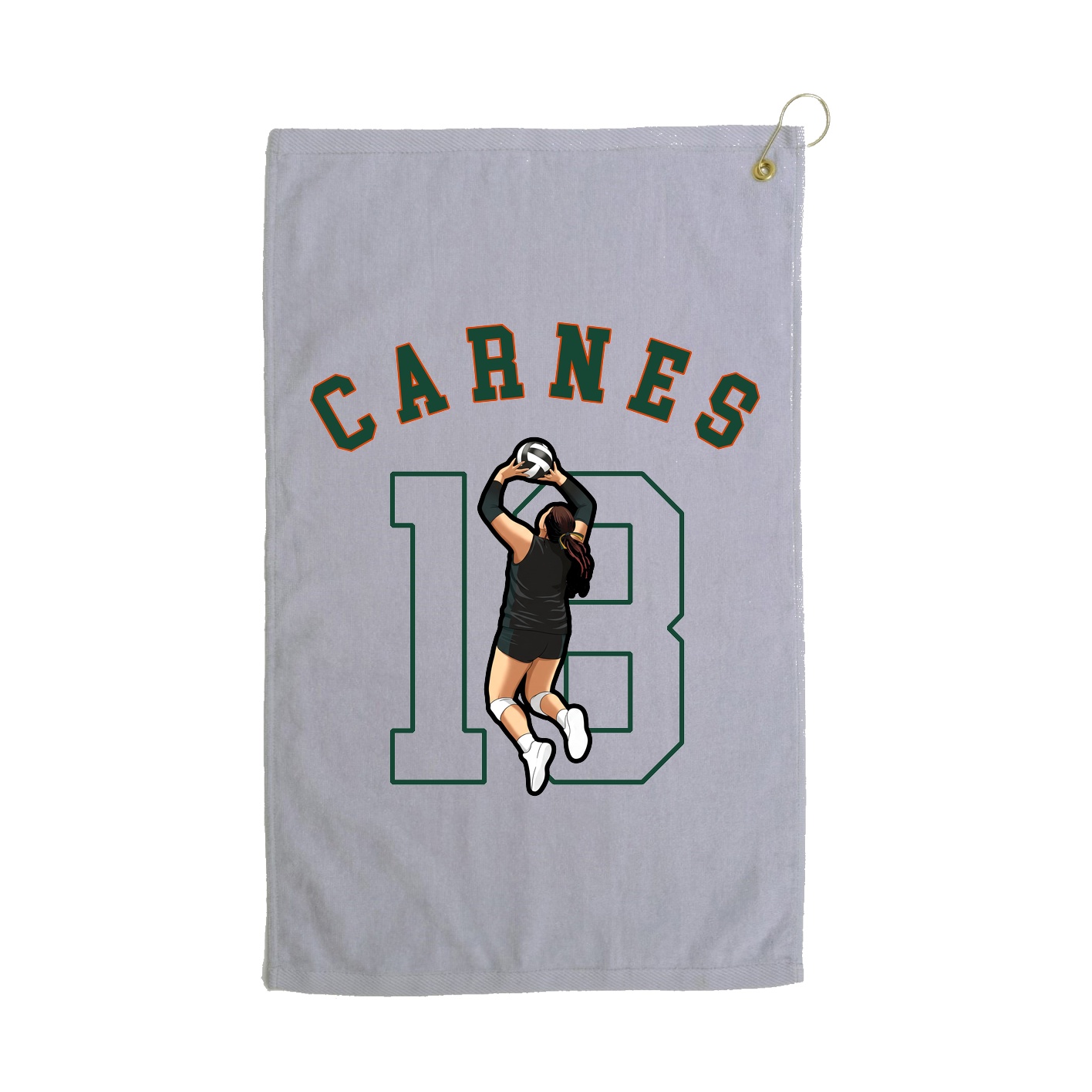 Golf Towel — Shirsey Arch in Grey