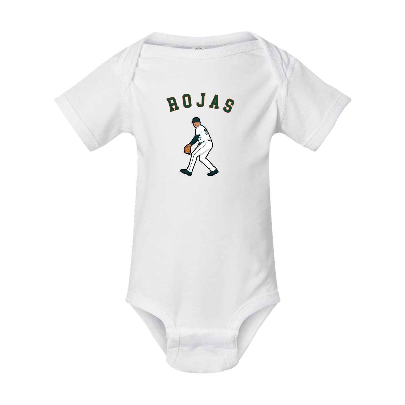 Baby Onesie — Shirsey Arch in White