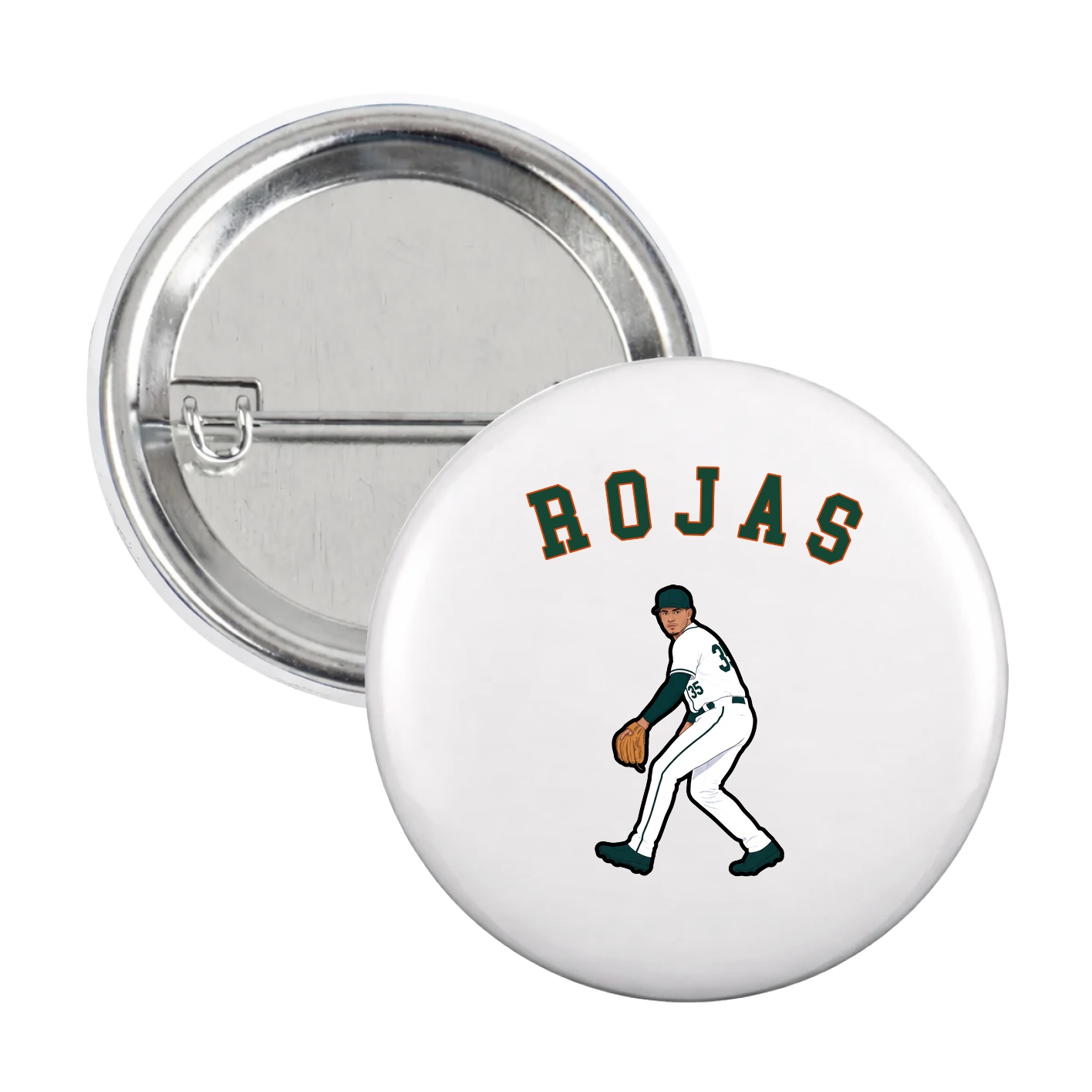 Game Day Button — Shirsey Arch in White