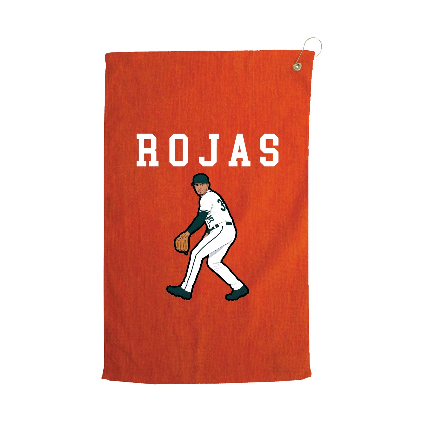 Golf Towel — Shirsey in Orange