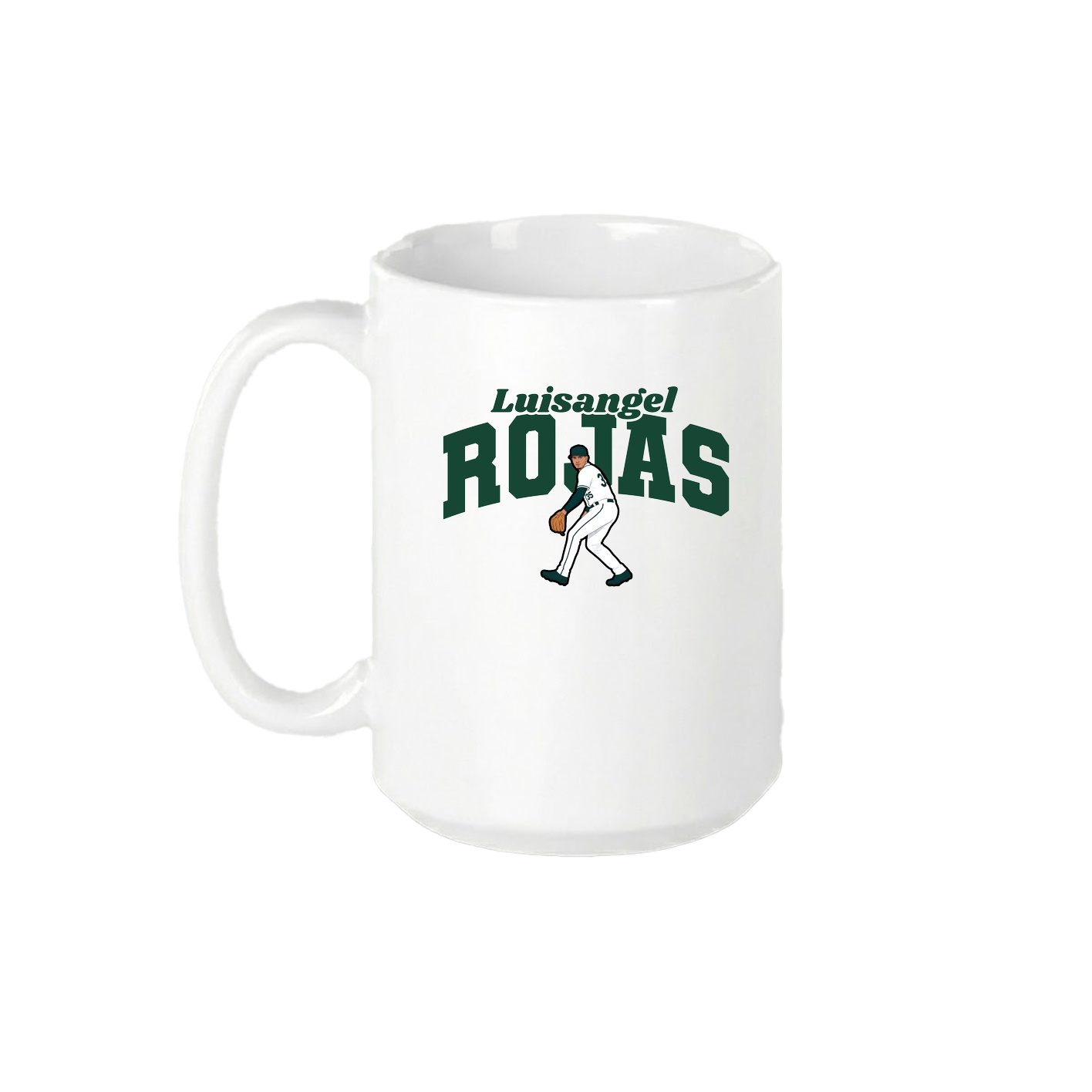 15oz Coffee Mug — Signature Arch in White