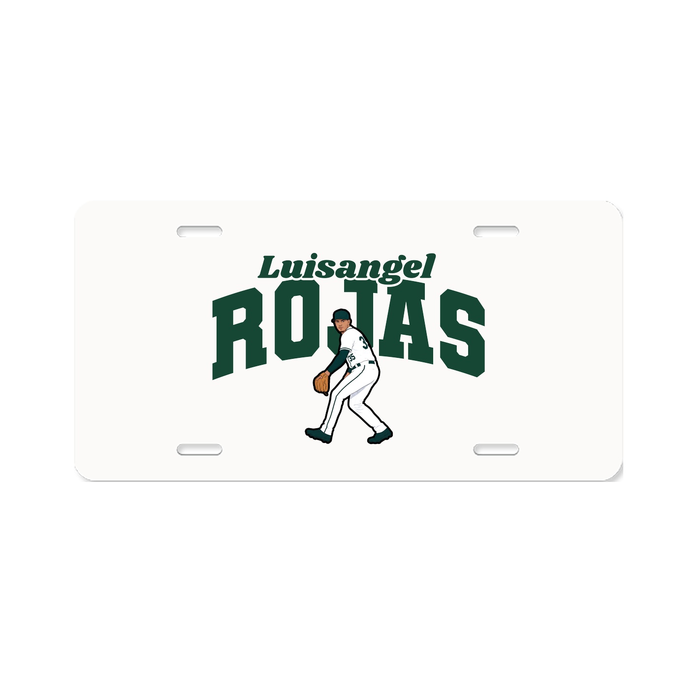 License Plate — Signature Arch in Classic