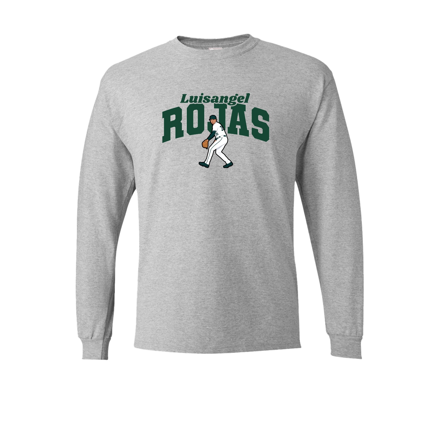 Long Sleeve Tee — Signature Arch in Grey