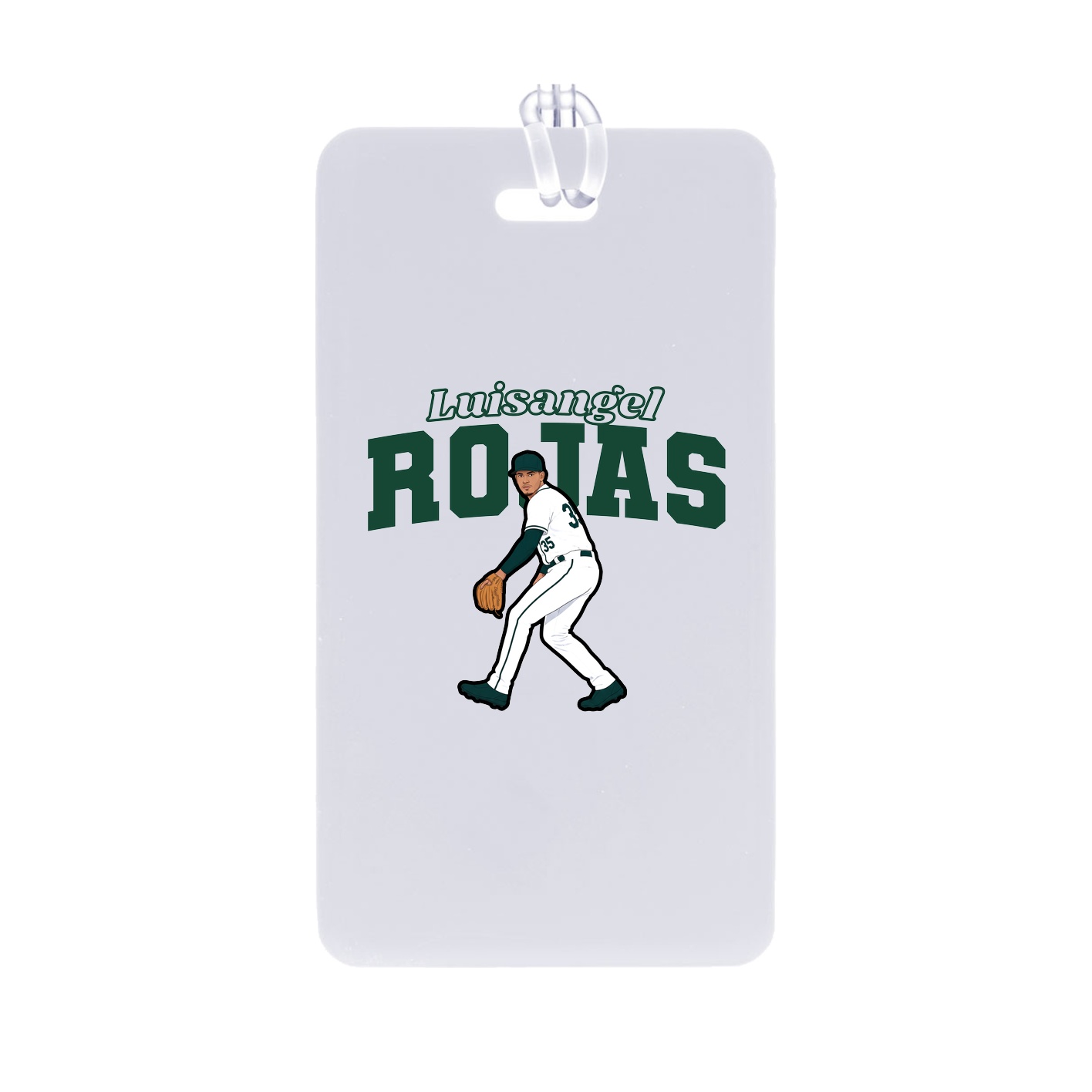 Bag Tag — Name Arch in Classic