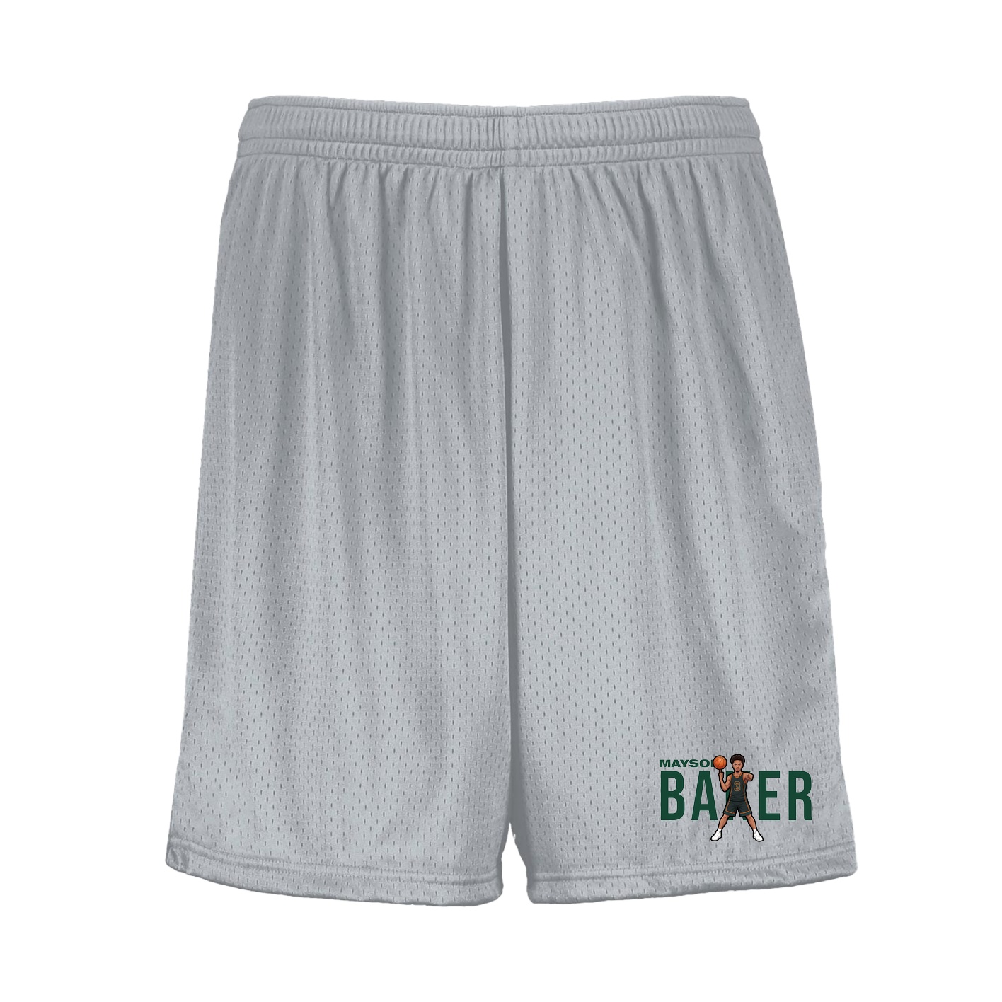 Shorts — Player Name in Silver