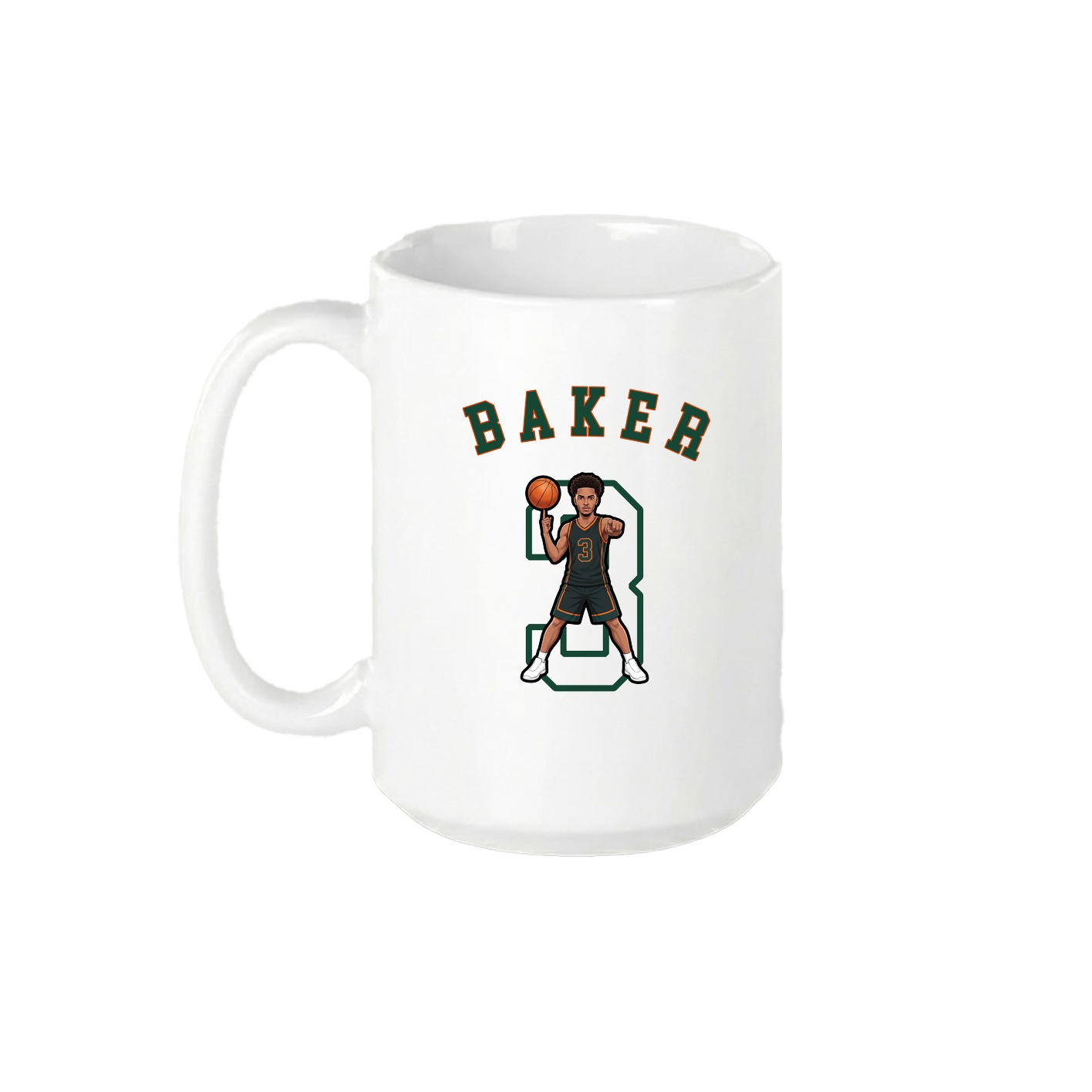 15oz Coffee Mug — Shirsey Arch in White