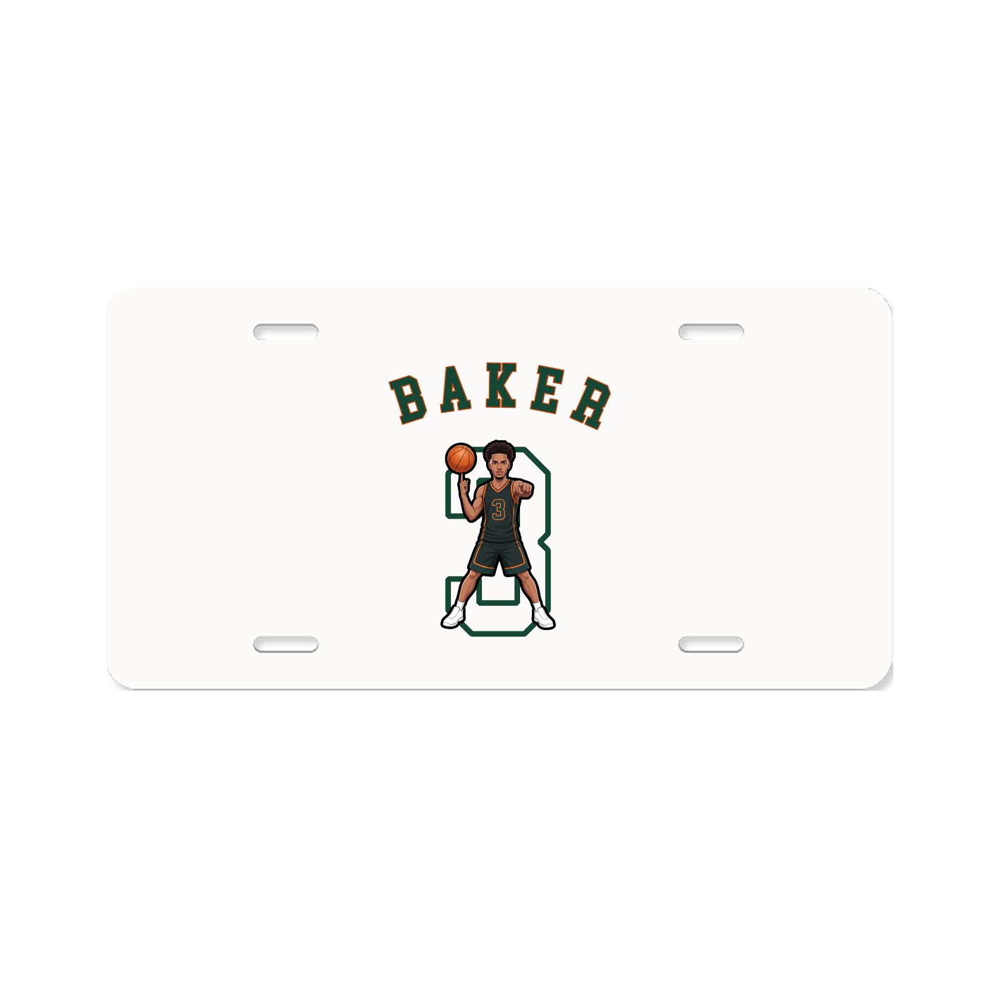 License Plate — Shirsey Arch in Classic