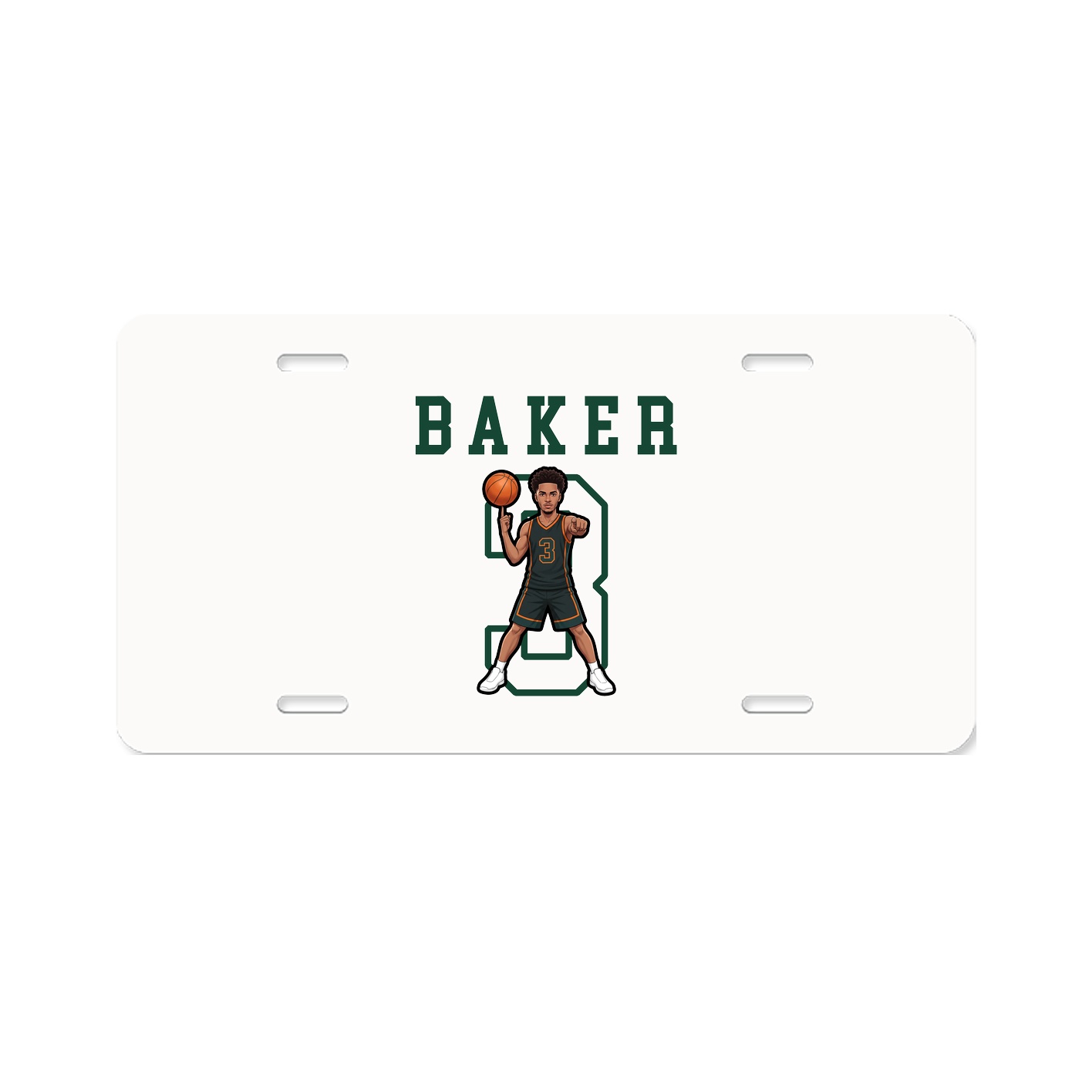 License Plate — Shirsey in Classic