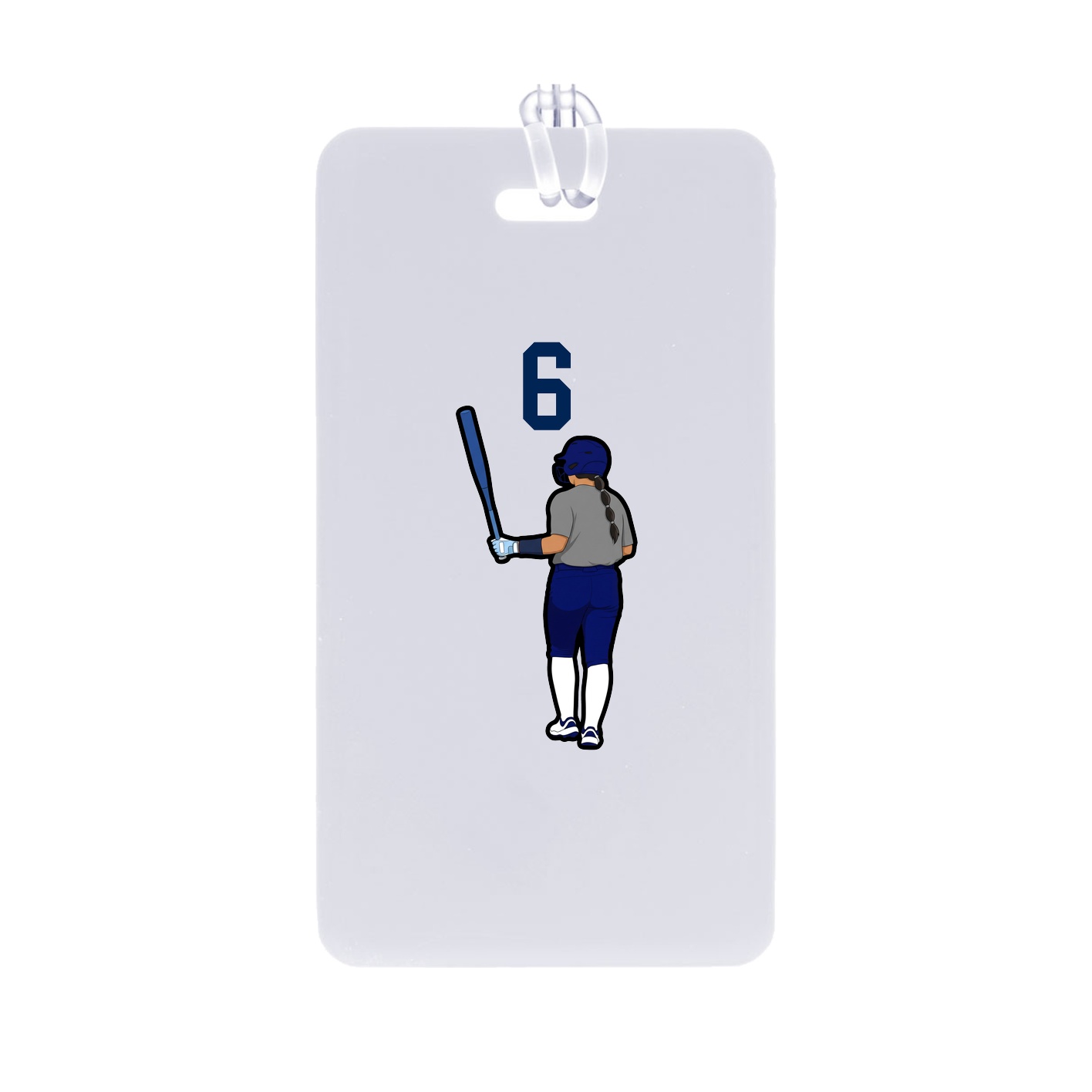 Bag Tag — Number Top in Classic