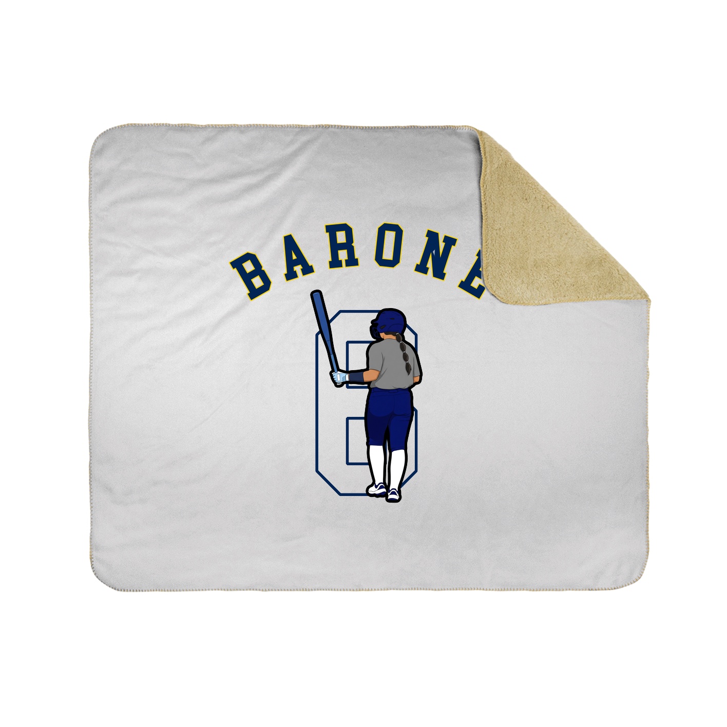 Throw Blanket — Shirsey Arch in White