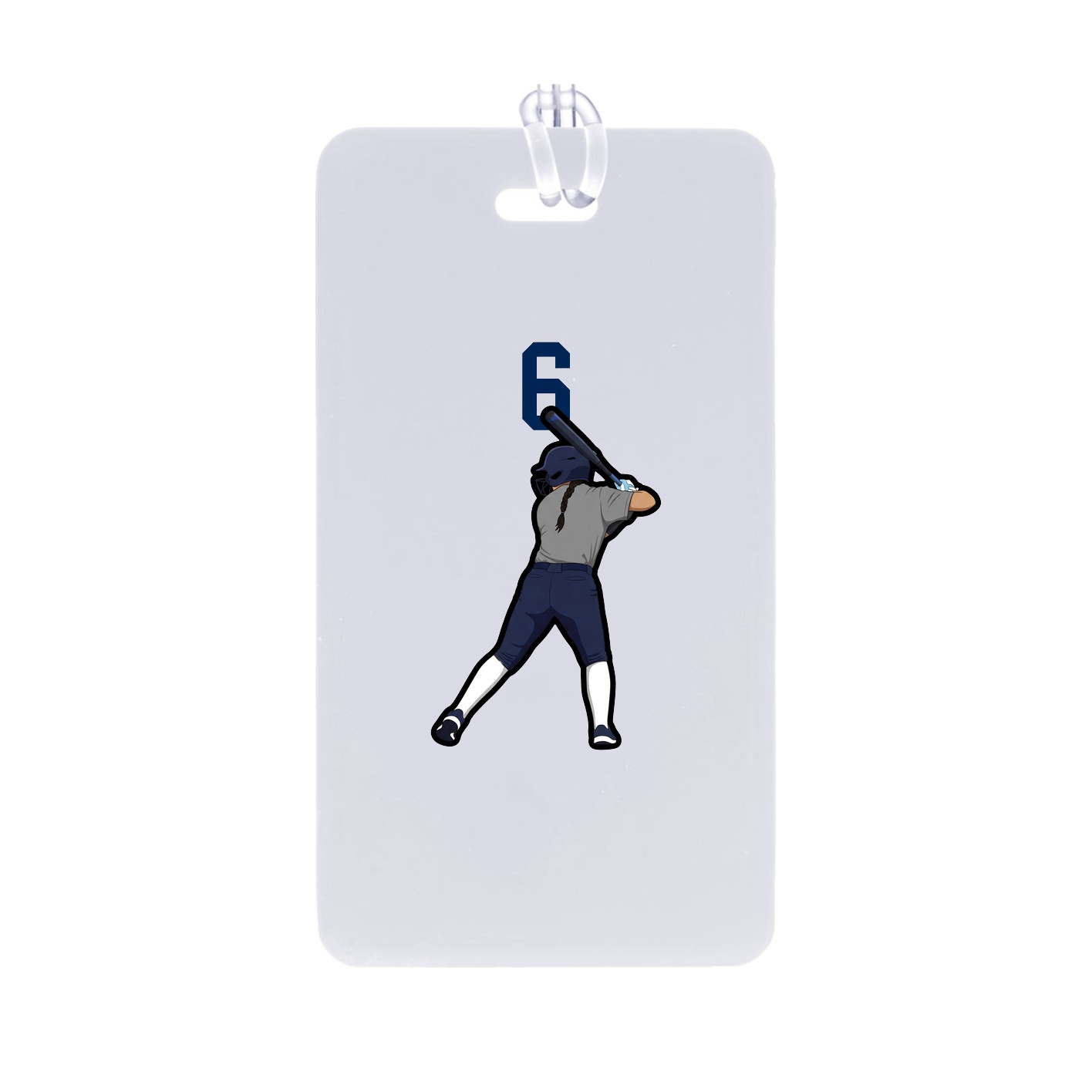 Bag Tag — Number Top in Classic