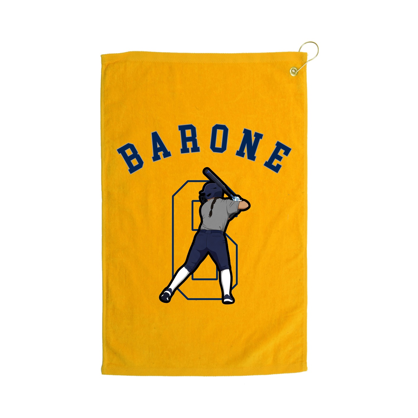 Golf Towel — Shirsey Arch in Gold