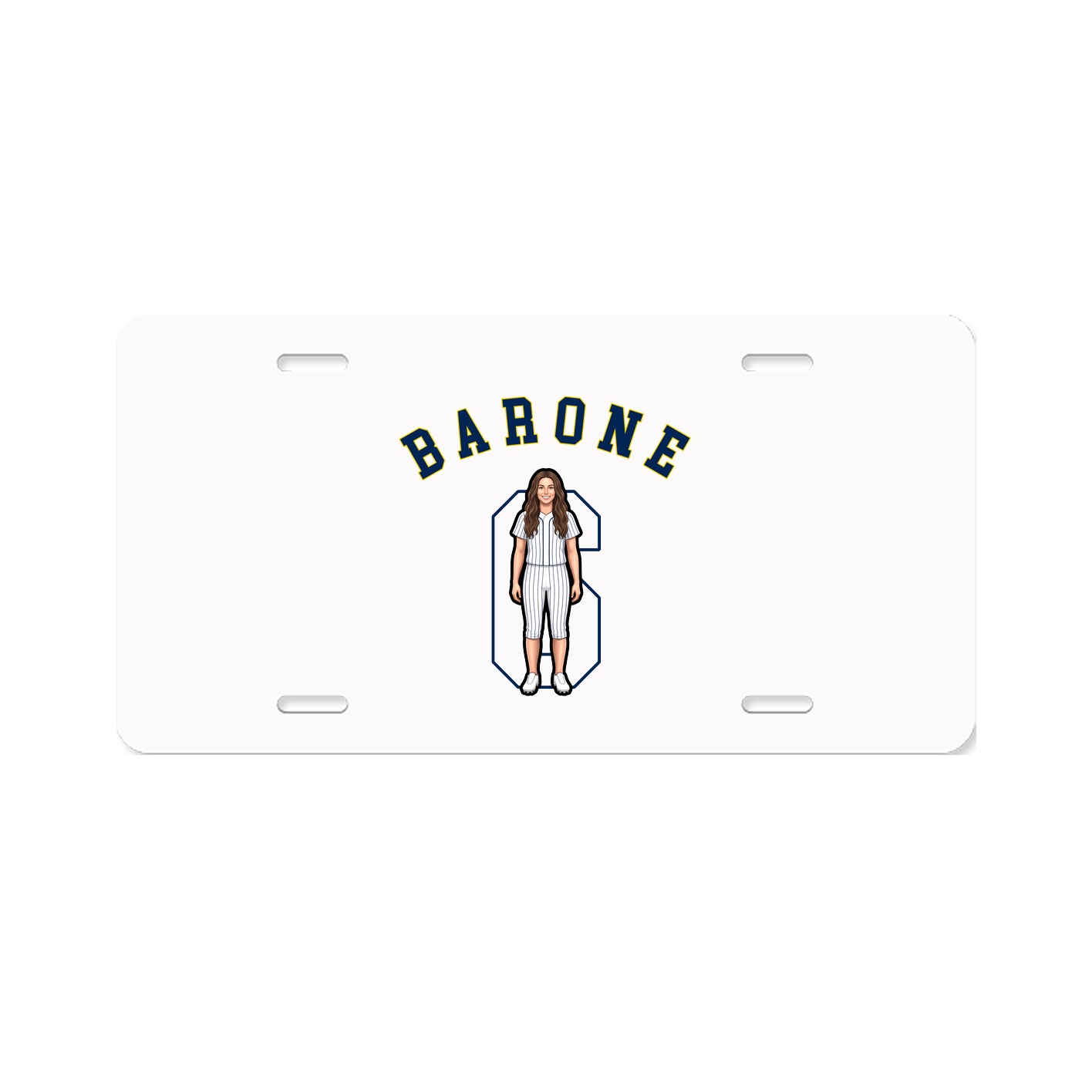 License Plate — Shirsey Arch in Classic