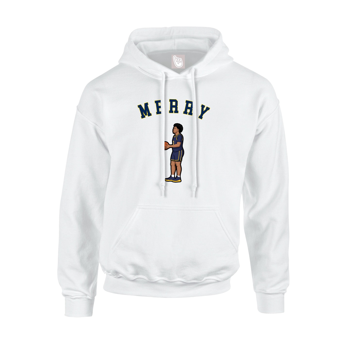 Youth Hoodie — Shirsey Arch in White