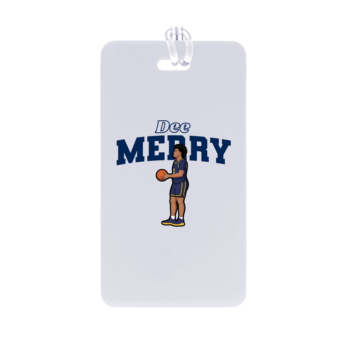 Bag Tag — Name Arch in Classic