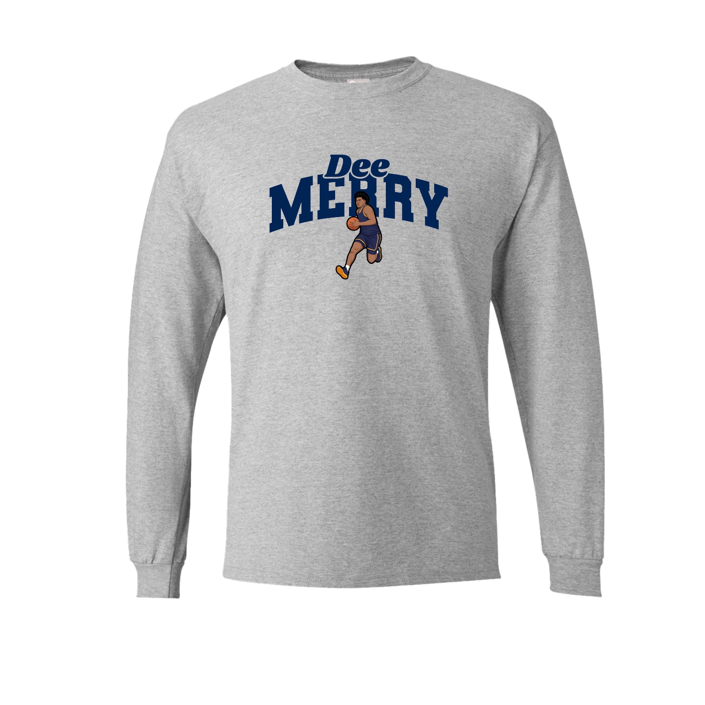 Long Sleeve Tee — Signature Arch in Grey
