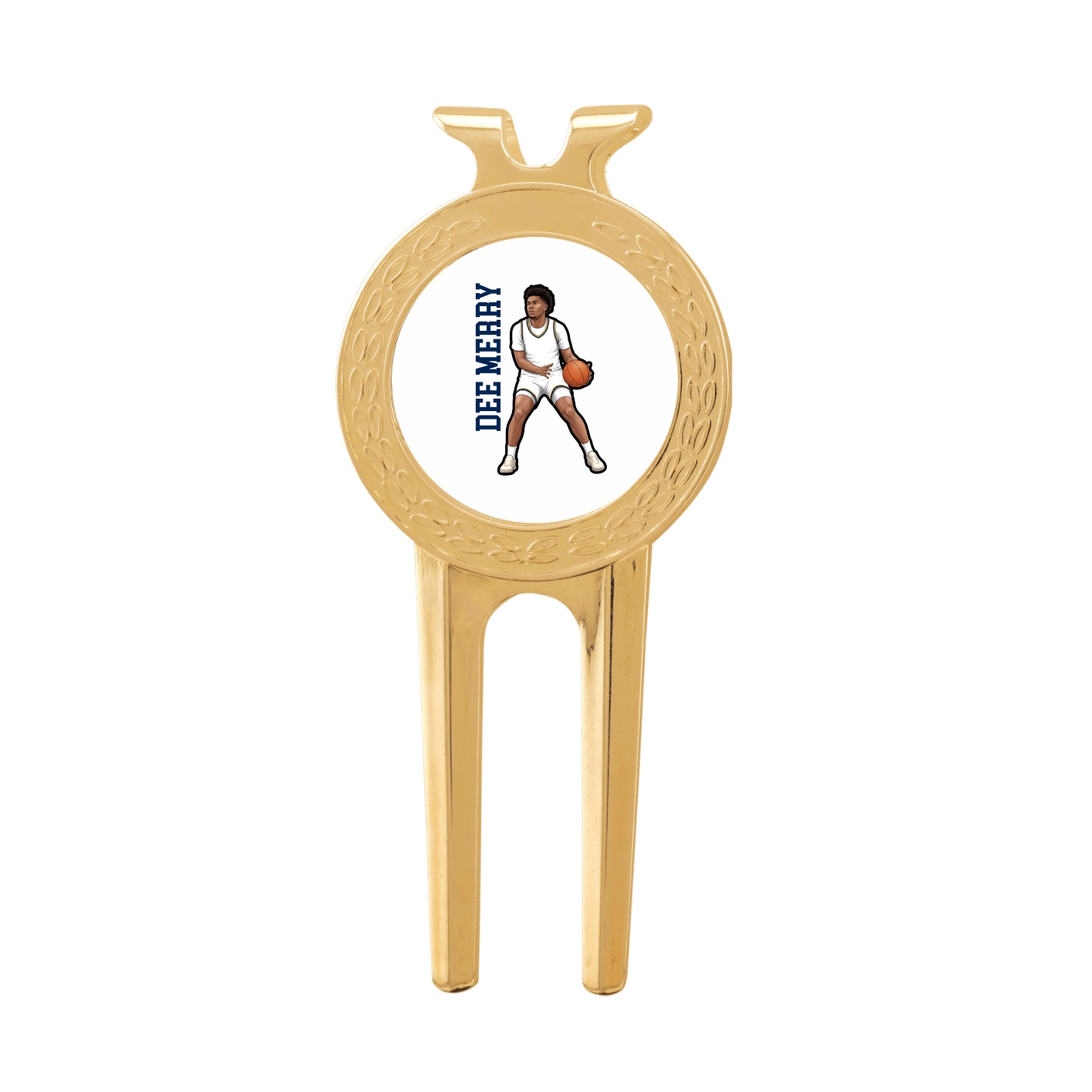 Divot Tool with Ball Marker — Name Vertical in Classic