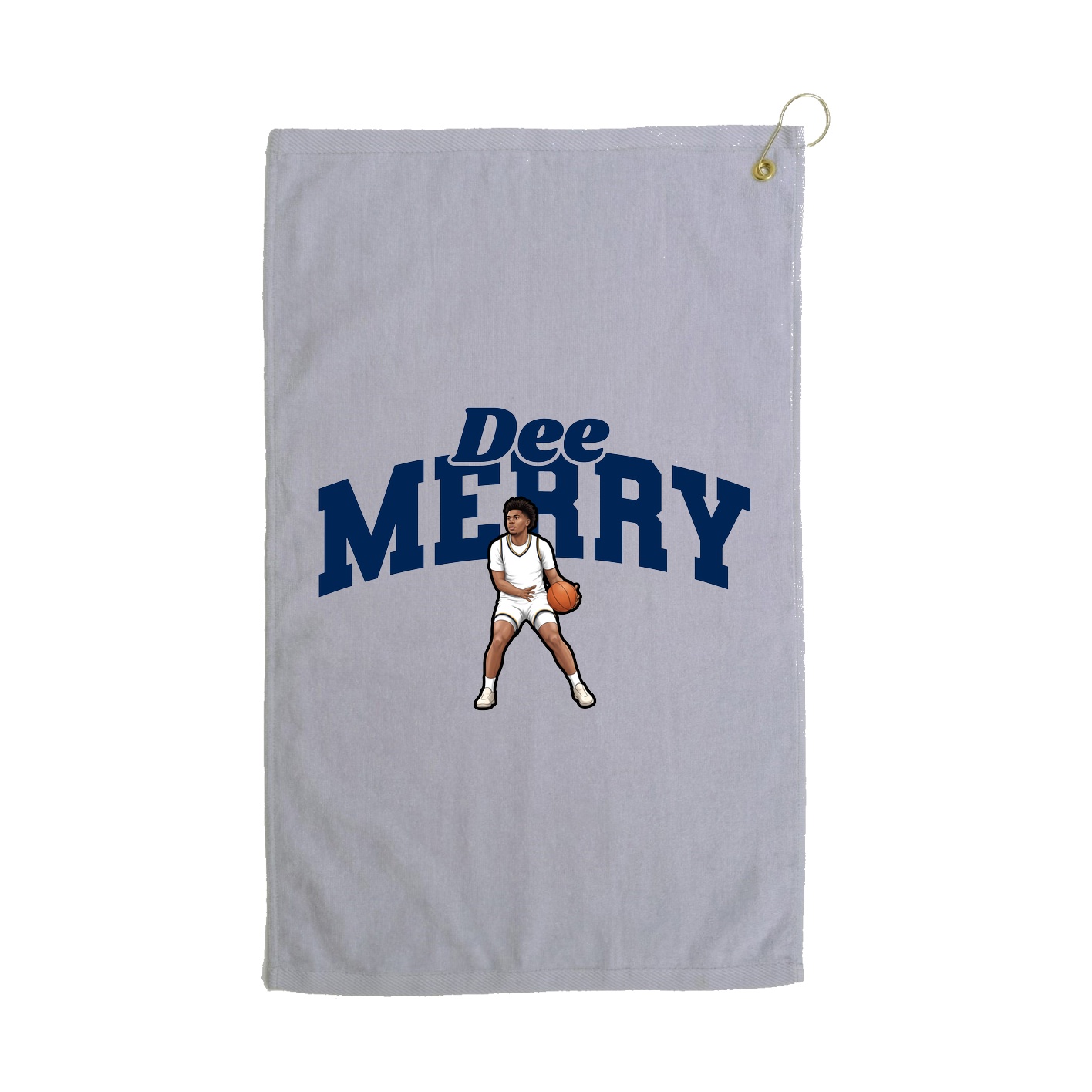 Golf Towel — Signature Arch in Grey