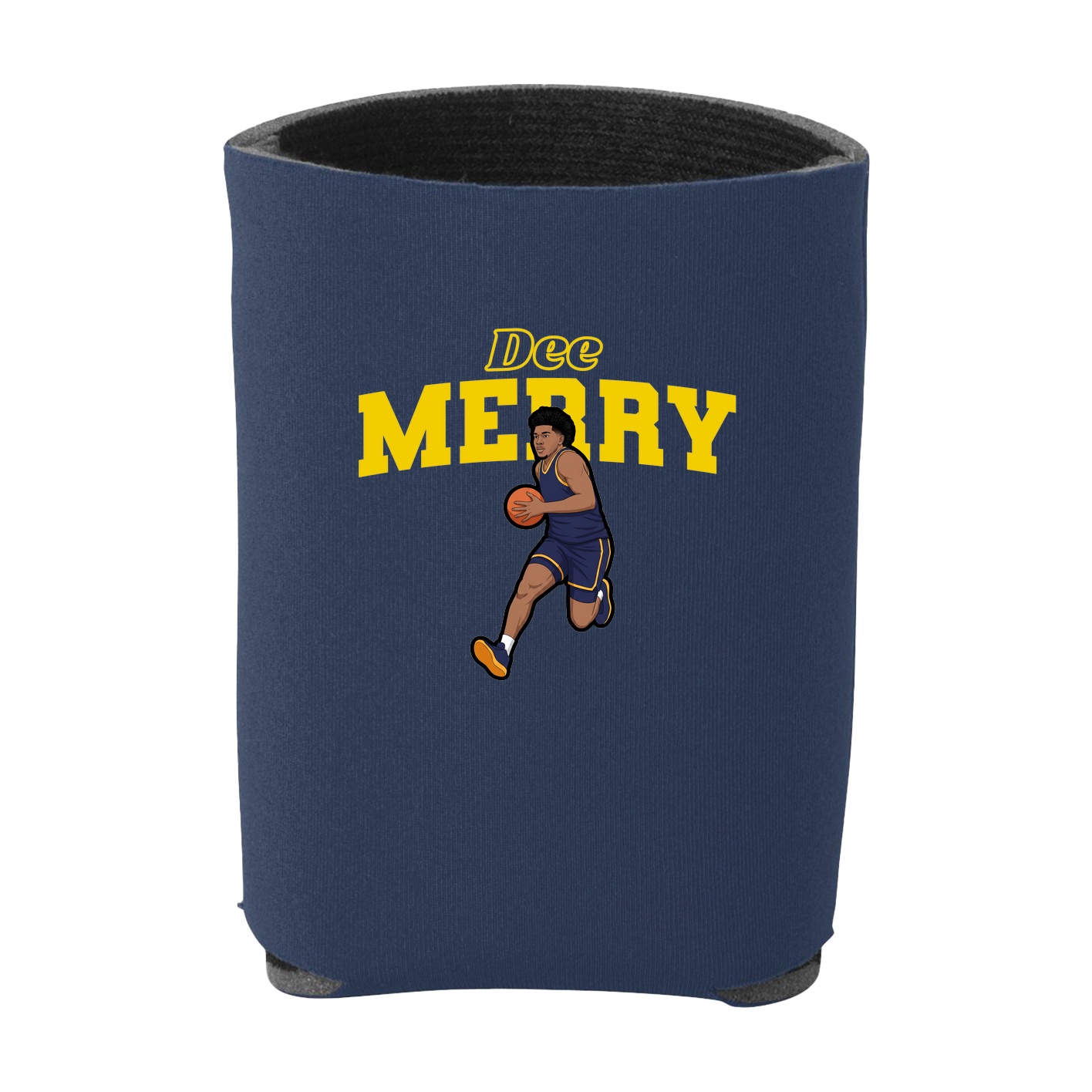 Can Holder — Name Arch in Navy