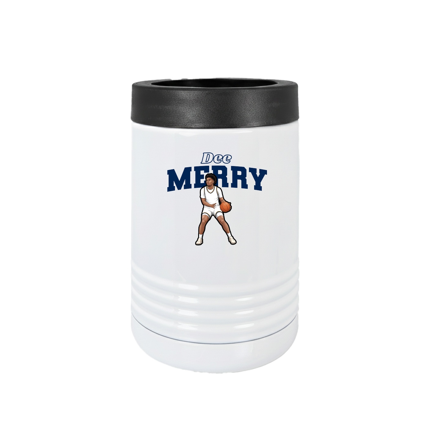 Beverage Holder — Name Arch in White