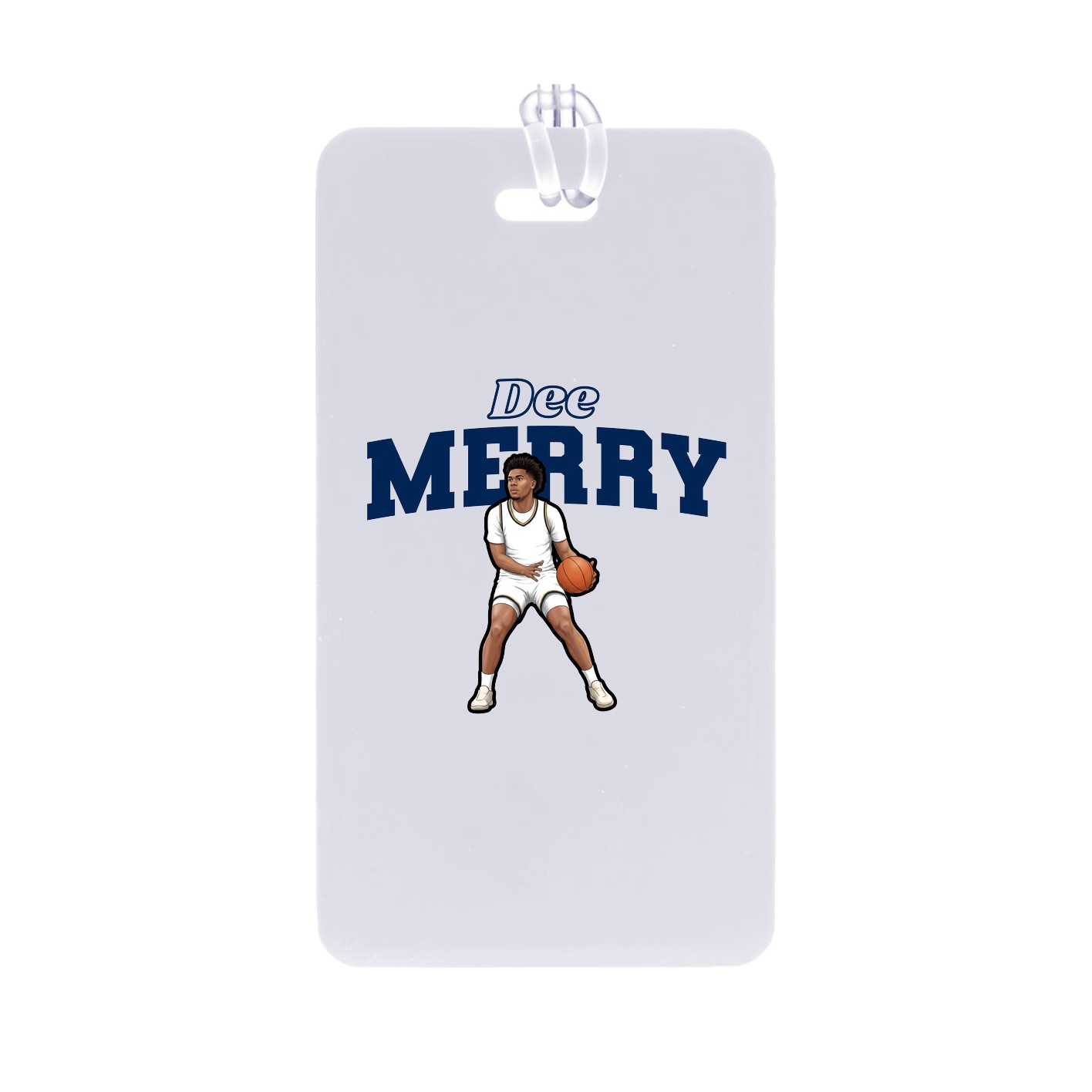 Bag Tag — Name Arch in Classic