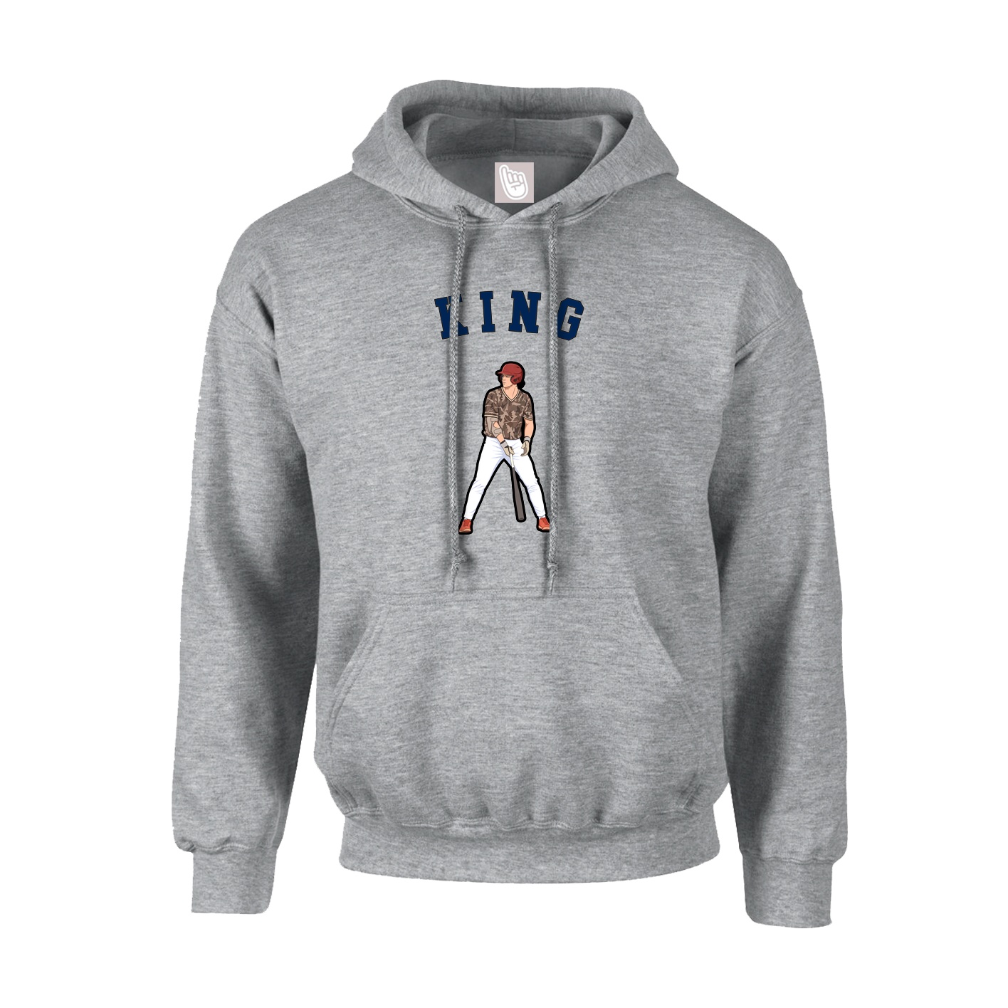 Youth Hoodie — Shirsey Arch in Grey