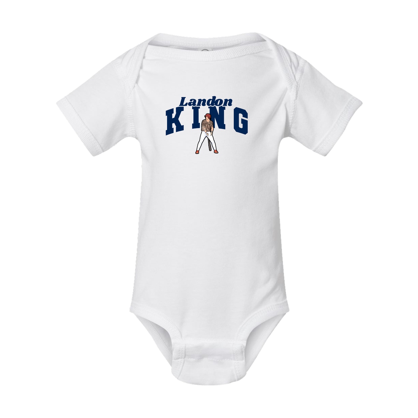 Baby Onesie — Signature Arch in White